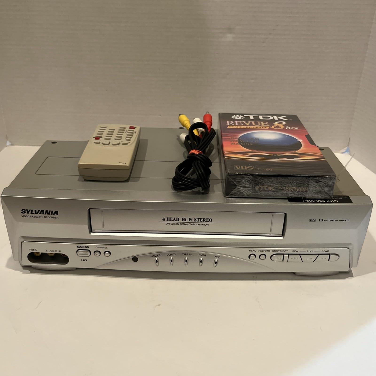 Amazon.com: Sylvania 6260VF 4 Head VCR : Electronics